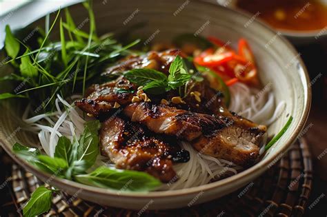  Bún Chả: Wyraziste smaki grillowanej wołowiny i aromatycznego sosu ryżowego w Vinh