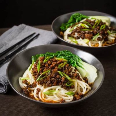  Dan Dan Mian - Czy ostra i kusząca pasta Sichuan sprawdzi się na Twoim stole?